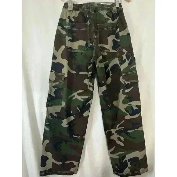 Almost Famous Crave Fame Juniors' High-Rise Utility Cargo Skater Pants‎ size M - Picture 2 of 11